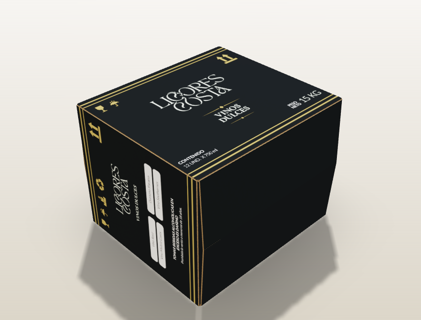 Caja Vinos Dulces y Rosados